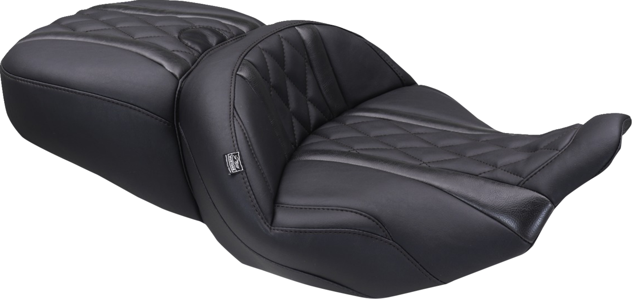 Mustang Deluxe Tour Diamond Stitch Seat fits 2023-2025 Harley Touring FLHX FLTR