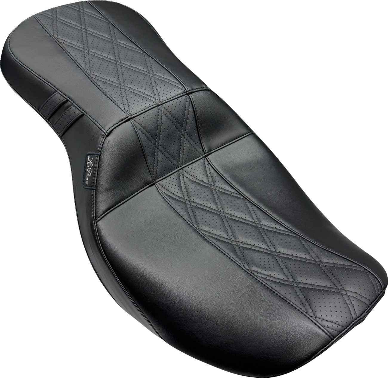 Le Pera Outcast GT2 Diamond Inlay Seat fits 2023-2025 Harley Touring FLHX FLTR