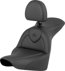 Saddlemen Roadsofa Gel Seat & Backrest fits 2018-2026 Harley Softail FXBR FLFB