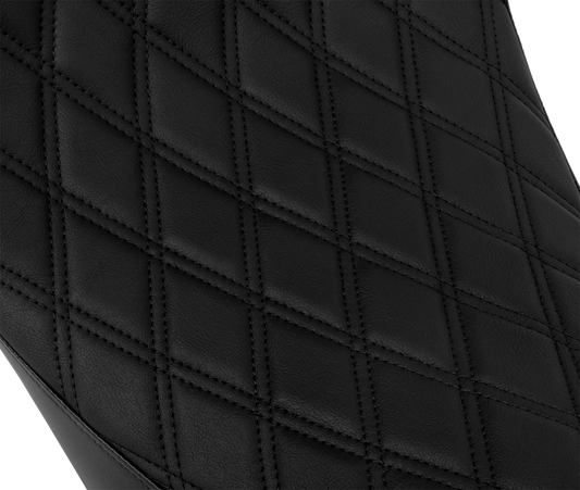 Drag Specialties Diamond Low Profile Solo Seat 2008-24 Harley Touring FLHX FLTRX