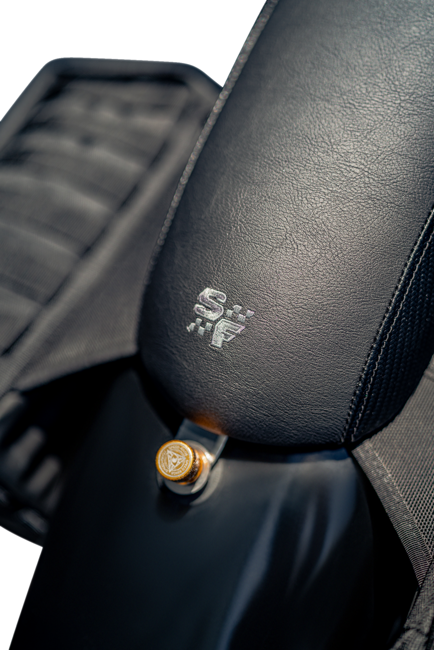 Slyfox Drifter Carbon Fiber Seat fits 2004-22 Harley Sportster Forty-Eight Iron