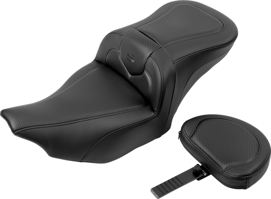 Saddlemen Roadsofa w/ Backrest Gel Seat for 2023-25 Harley Touring Road Glide