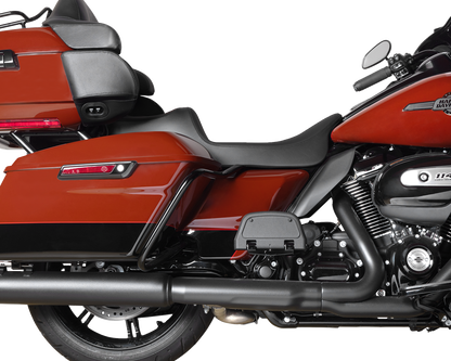 Drag Specialties Predator III Smooth Extended Reach Seat 2008-24 Harley Touring