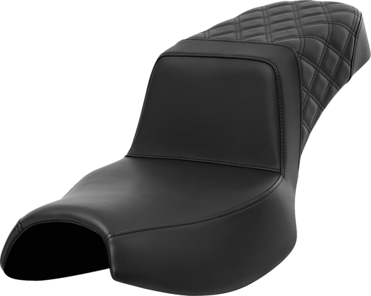 Saddlemen Step Up Smooth Lattice Extended Gel Seat for 2020-24 Indian Challenger