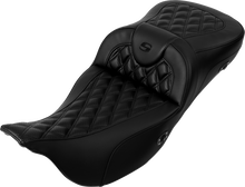 Saddlemen Roadsofa CF Lattice Extended Heated Gel Seat 2008-2025 Harley Touring