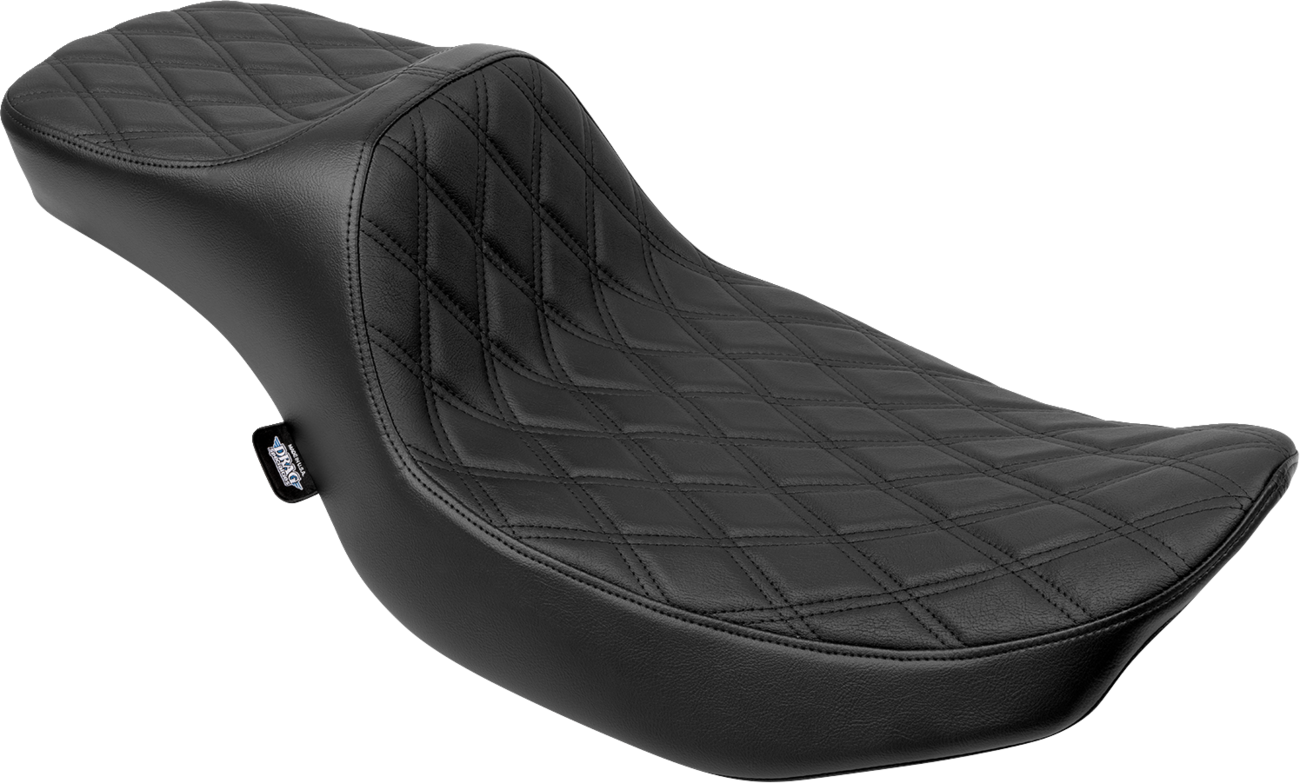 Drag Specialties Predator III Extended Diamond Seat for 2023-2025 Harley Touring