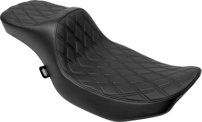 Drag Specialties Predator III Extended Diamond Seat for 2023-2025 Harley Touring