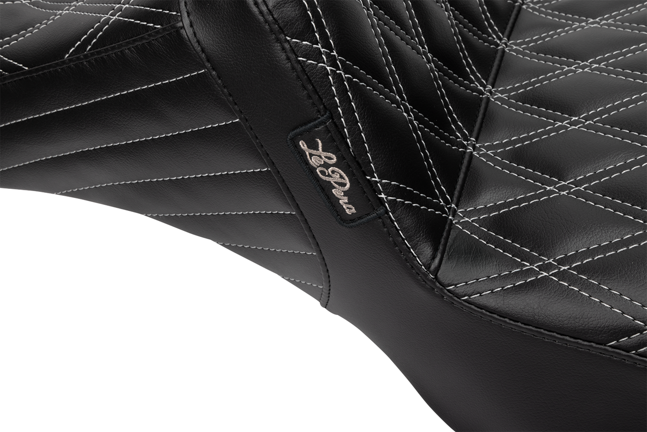 Le Pera Tailwhip Daddy Long Legs Gray Diamond Seat fits 2023-2025 Harley Touring