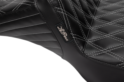 Le Pera Tailwhip Daddy Long Legs Gray Diamond Seat fits 2023-2025 Harley Touring