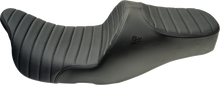 Slyfox Chariot Black Classic Stitch Seat fits 2009-2025 Harley Touring FLH FLT
