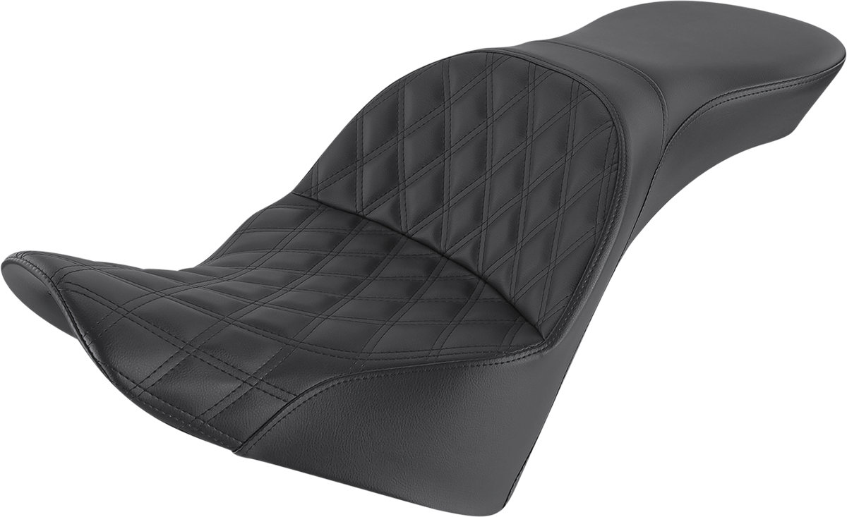 Saddlemen Explorer Lattice Gel Seat for 2018-2026 Harley Softail FLDE FLHC FLSL