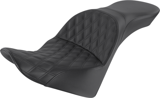 Saddlemen Explorer Lattice Gel Seat for 2018-2026 Harley Softail FLDE FLHC FLSL