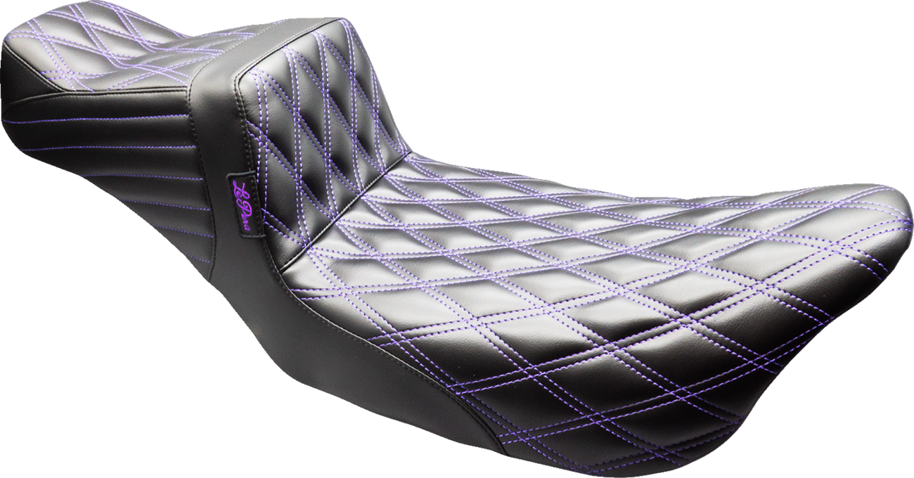 Le Pera Tailwhip Daddy Long Legs Purple Diamond Seat fits 2008-24 Harley Touring