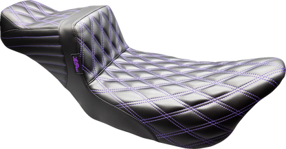 Le Pera Tailwhip Daddy Long Legs Purple Diamond Seat fits 2008-24 Harley Touring