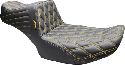 Le Pera Tailwhip Daddy Long Legs Gold Diamond Seat fits 2023-2026 Harley Touring