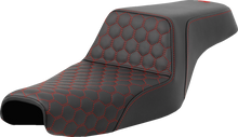 Saddlemen Step Up Red Honeycomb Gelcore Seat fits 2004-2022 Harley Sportster