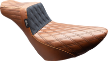 Le Pera Brown Tailwhip Daddy Long Leg Grip Seat for 2018-26 Harley Low Rider