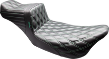 Le Pera Tailwhip Daddy Long Legs Green Diamond Seat for 2008-2025 Harley Touring
