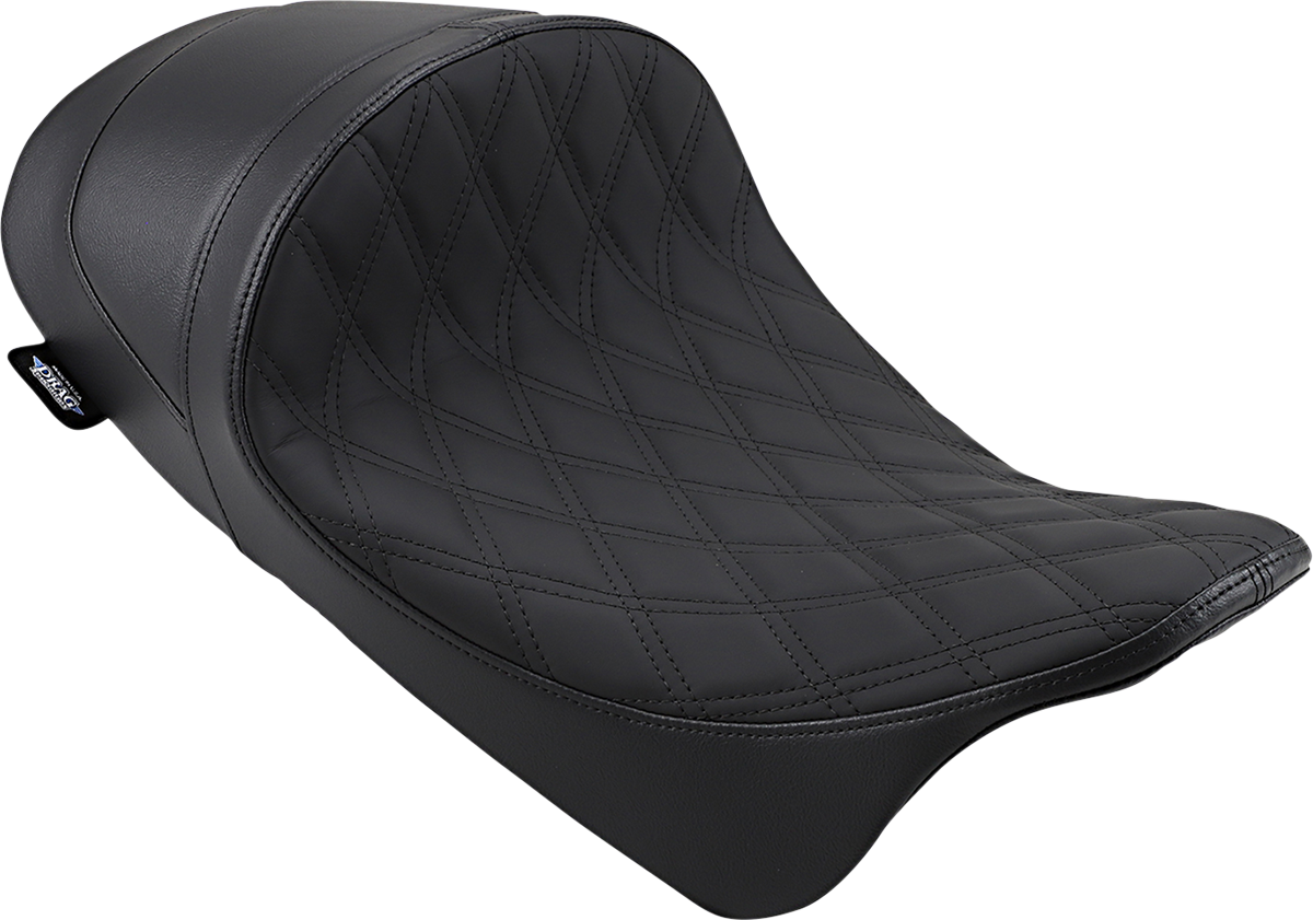 Drag Specialties Forward Position Low Profile Solo Seat 2008-2024 Harley Touring