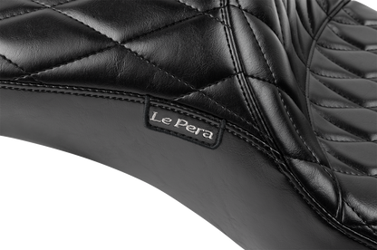 Le Pera Maverick Diamond Daddy Long Legs Seat for 2023-2025 Harley Touring  FLTR