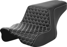 Saddlemen Step Up White Honeycomb Gelcore Seat fits 2023-2026 Harley Touring
