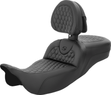 Saddlemen Roadsofa Honeycomb Extended Reach Seat & Backrest 08-25 Harley Touring