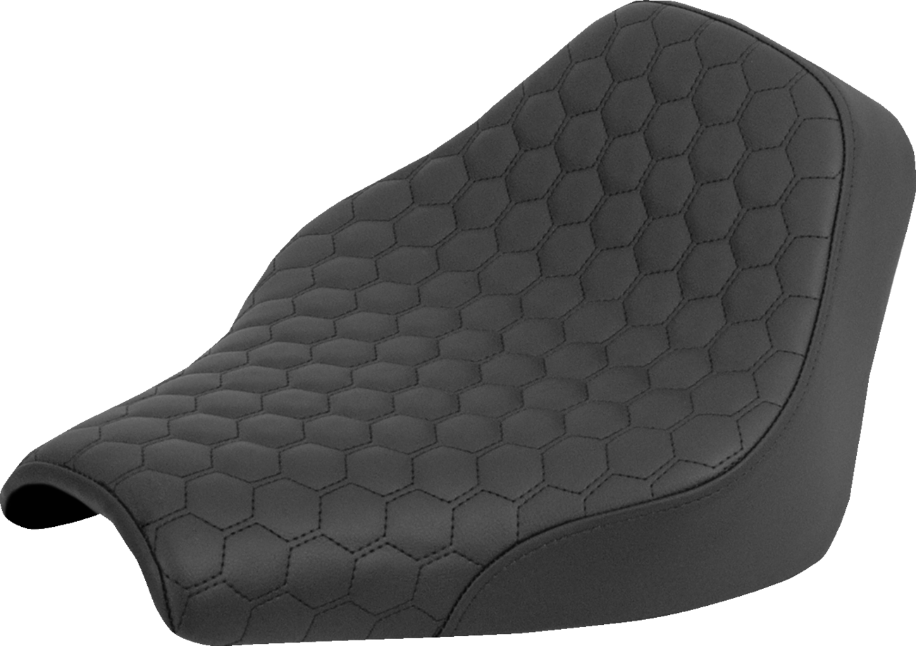Saddlemen Renegade Honeycomb Solo Seat fits 2018-2026 Harley Softail FXBB FXST