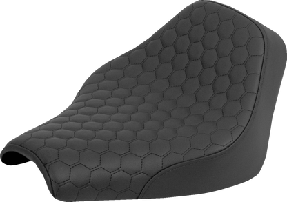 Saddlemen Renegade Honeycomb Solo Seat fits 2018-2026 Harley Softail FXBB FXST