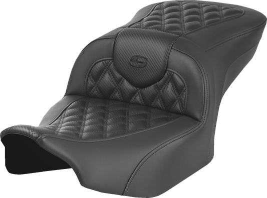 Saddlemen Roadsofa Heated Motorcycle Seat fits 2023-25 Harley Road Street Glide