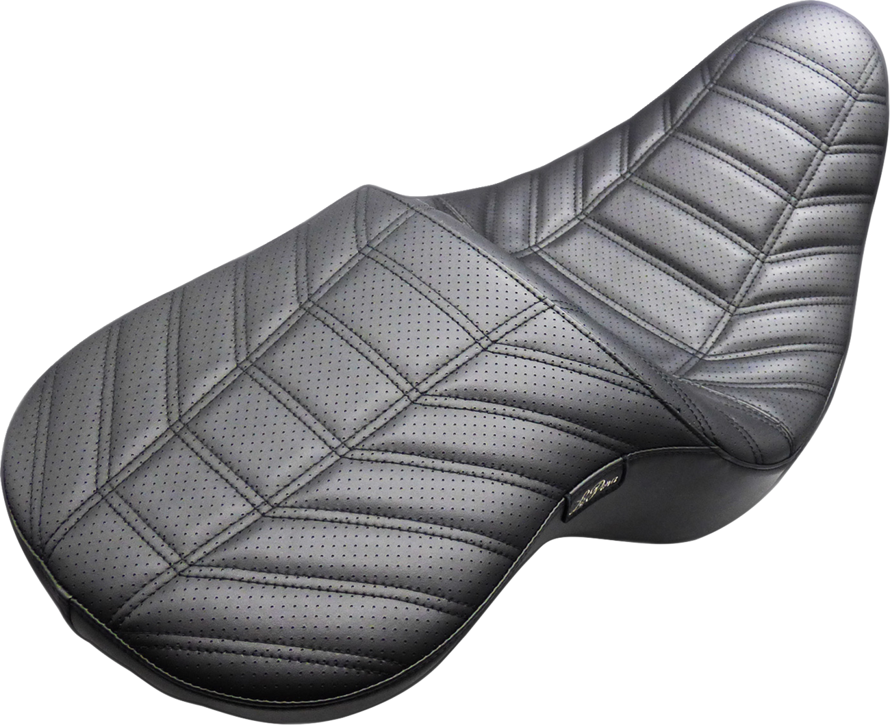 Le Pera Maverick Daddy Long Leg Track Pleated Seat for 2018-26 Harley Low Rider