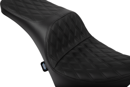 Drag Specialties Freedom Solar Diamond Seat fits 2018-2025 Harley Softail M8