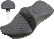 Saddlemen Roadsofa Heated Seat with Backrest for 2009-2023 Harley Tri Glide