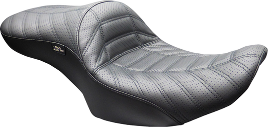 Le Pera Maverick Indy Stitch Seat fits 2023-2026 Harley Road Street Glide CVO