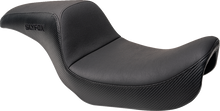 Slyfox Drifter Carbon Fiber Slipstop Lumbar Seat fits 1996-2003 Harley Dyna FXD