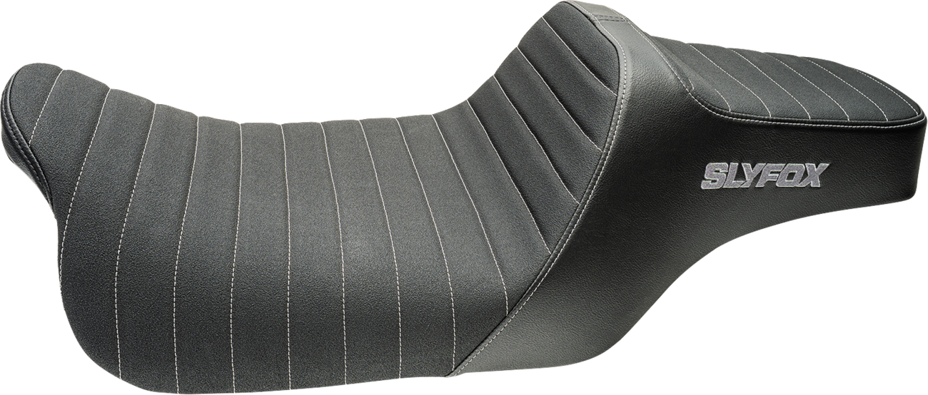 Slyfox High Noon Classic Stitch Seat fits 2008-2025 Harley Tri Glide Trike