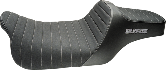Slyfox High Noon Classic Stitch Seat fits 2008-2025 Harley Tri Glide Trike