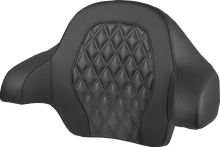 Saddlemen Carbon Lattice Tour Pak Passenger Backrest Pad 2014-25 Harley Touring