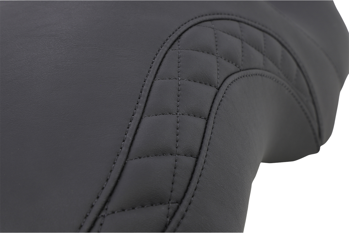 Mustang Tripper Fastback Seat for 2008-2024 Harley Touring w/ PYO Razorback Tank