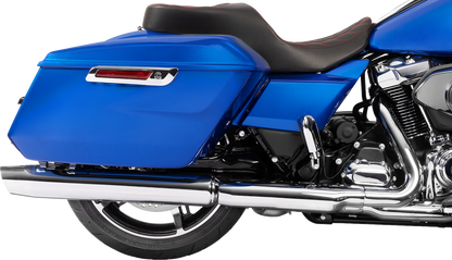 Drag Specialties Freedom Forward Red Diamond Seat fits 2023-2025 Harley Touring