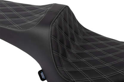 Drag Specialties Predator III Silver Diamond Seat for 2020-25 Indian Challenger