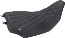 Mustang Runaround Black Diamond Solo Seat for 2023-2026 Harley Road Street Glide