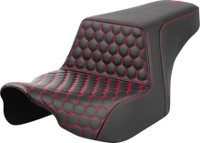 Saddlemen Step Up Red Honeycomb Gelcore Seat fits 2023-2026 Harley Touring FLTR