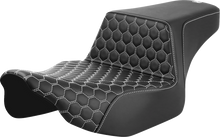 Saddlemen Step Up White Honeycomb Extended Gel Seat for 2023-2026 Harley Touring