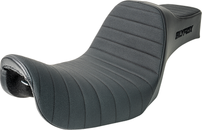 Slyfox Highnoon Classic Stitch Seat for 2012-16 Harley Low Rider Street Bob Dyna