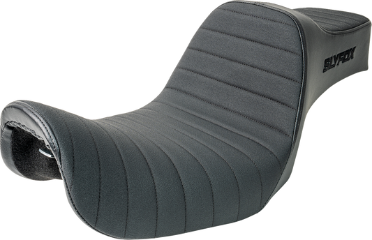 Slyfox Highnoon Classic Stitch Seat fits 1996-2003 Harley Super Wide Glide FXDL