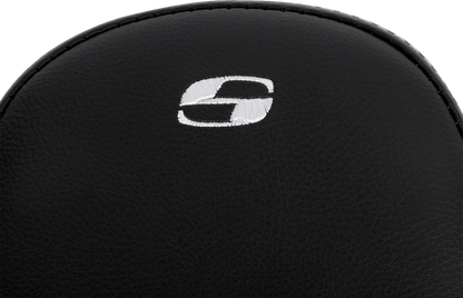 Saddlemen Step-Up White Lattice Stitch Gel Seat for 2008-2024 Harley Touring