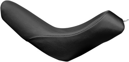Danny Gray Plain Black Vinyl Weekday Solo Seat 2018-2024 Harley Softail Heritage
