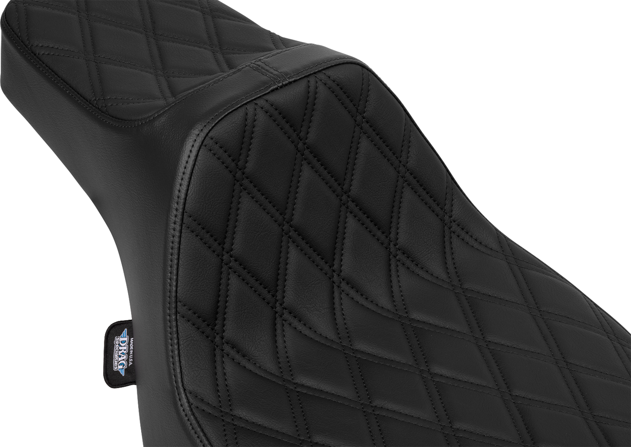 Drag Specialties Extended Reach Predator III Seat for 2023-2025 Harley Touring