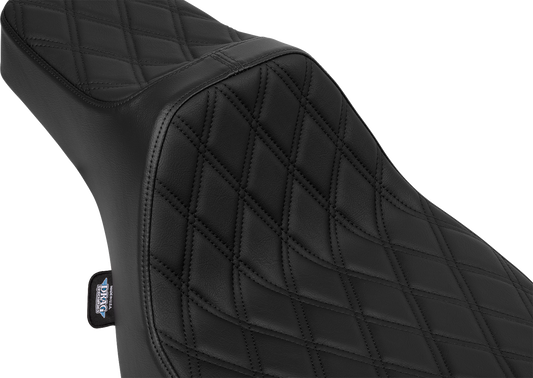 Drag Specialties Extended Reach Predator III Seat for 2023-2025 Harley Touring