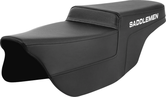 Saddlemen Black Racing Seat for 2008-2023 Harley Davidson Street Glide FLHXS